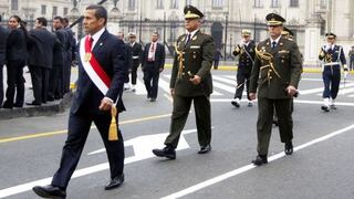 Presidente Humala retornó a Palacio de Gobierno tras Misa Solemne y Te Deum