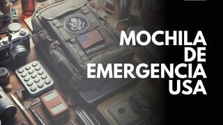 ¿Cómo saber si tu mochila de emergencia está bien equipada para sismos en USA, según el USGS?