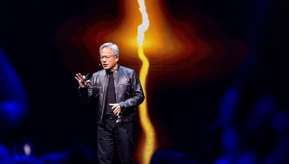 Jensen Huang in Taipei, on June 2. Photographer: Annabelle Chih/Bloomberg