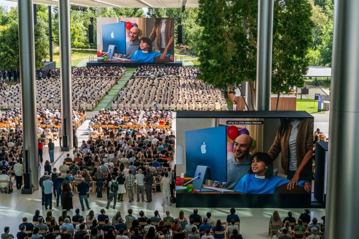 Apple anunció una nueva generación de Apple Intelligence con mayores capacidades de razonamiento, generación de imágenes e integración de Siri en todo su ecosistema de dispositivos. Foto: EFE.