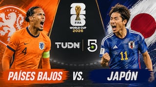 Canal 5 y TUDN transmitieron Países Bajos vs. Japón por TV abierta