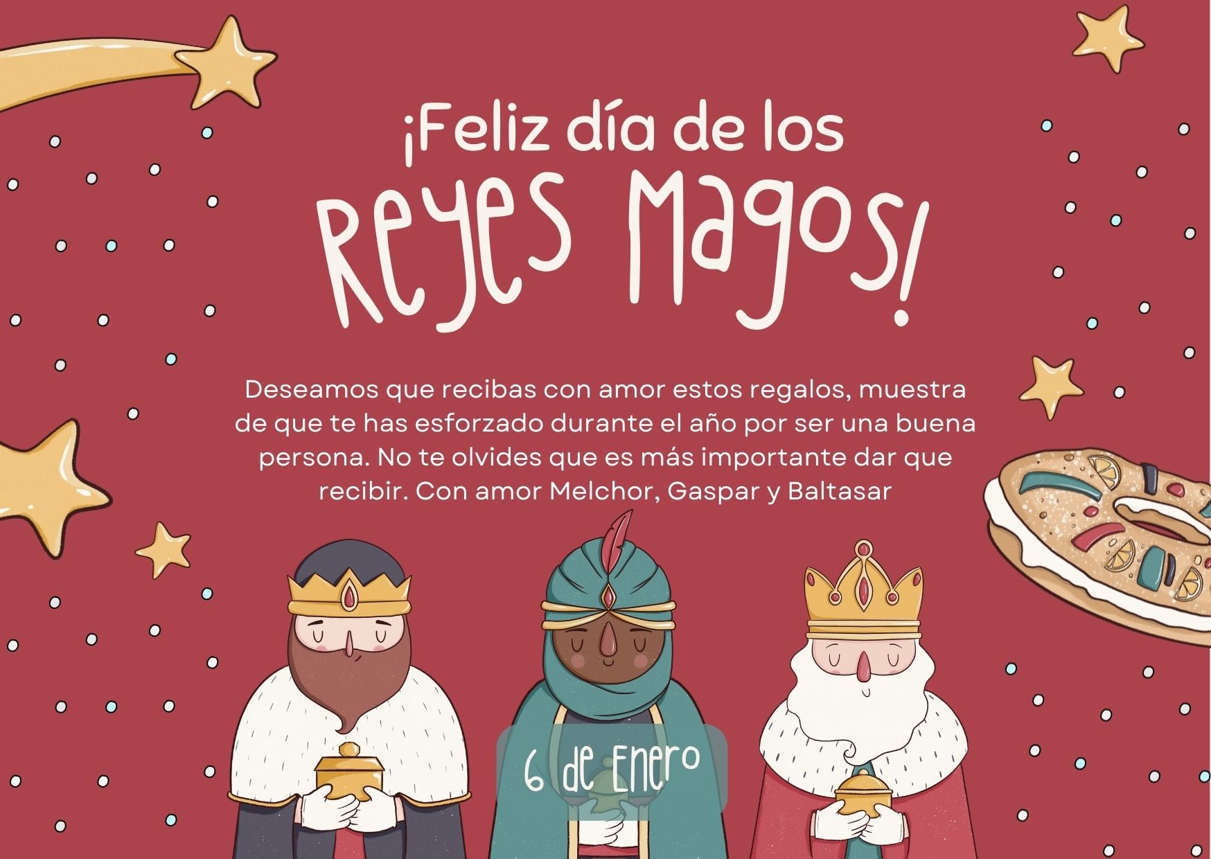 MADRID (ESPAÑA), 06/01/2026.- Que los Reyes Magos actualicen tu vida a la versión más feliz de ti. FOTO DE CANVA.COM
