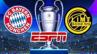 ESPN transmitió Bayern Múnich 5-0 Bodø/Glimt por Champions League 2026-27