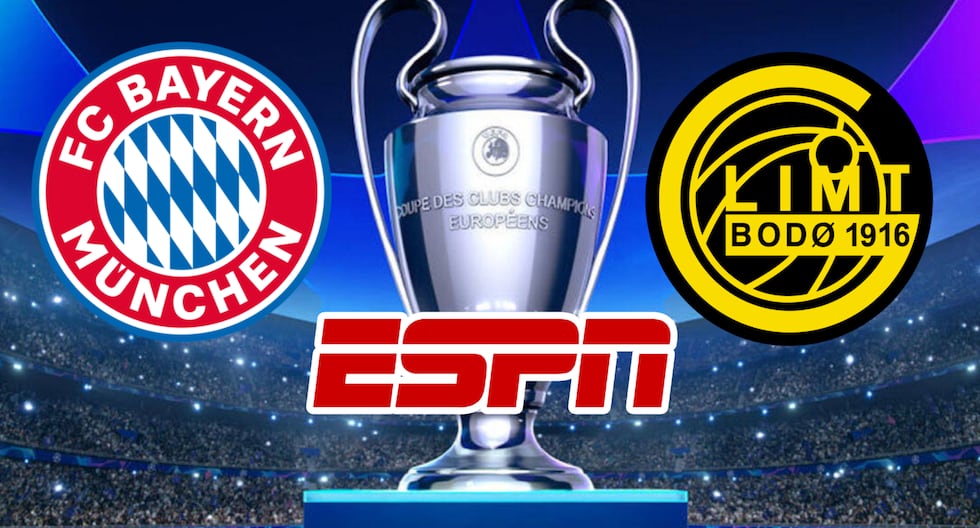 ESPN EN VIVO por Internet — ver partido Bayern Múnich vs. Bodø/Glimt en TV y Online