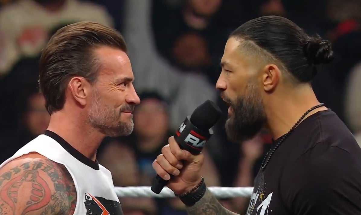CM Punk vs. Roman Reigns en WrestleMania 42. (WWE)