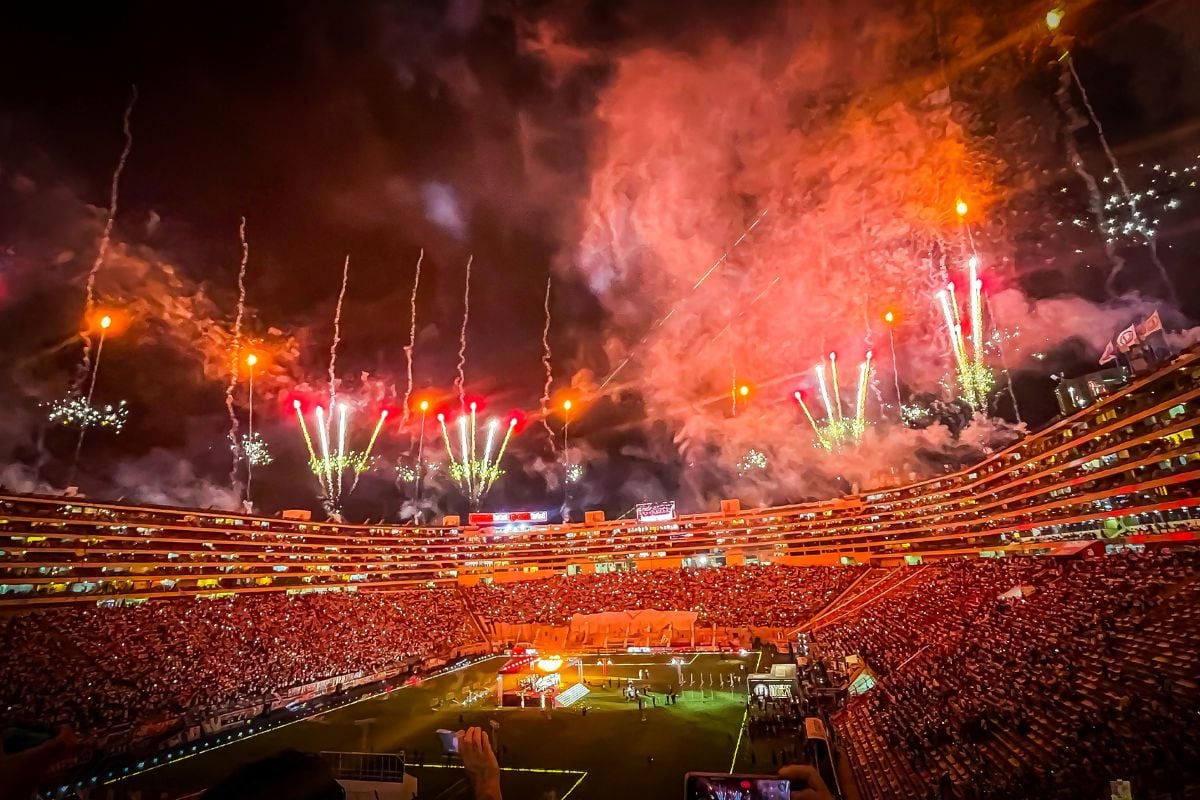 El Estadio Monumental de Ate volverá a ser escenario de la final de la Copa Libertadores, tal como ocurrió en 2019 con el duelo entre River Plate y Flamengo. Foto: Universitario.