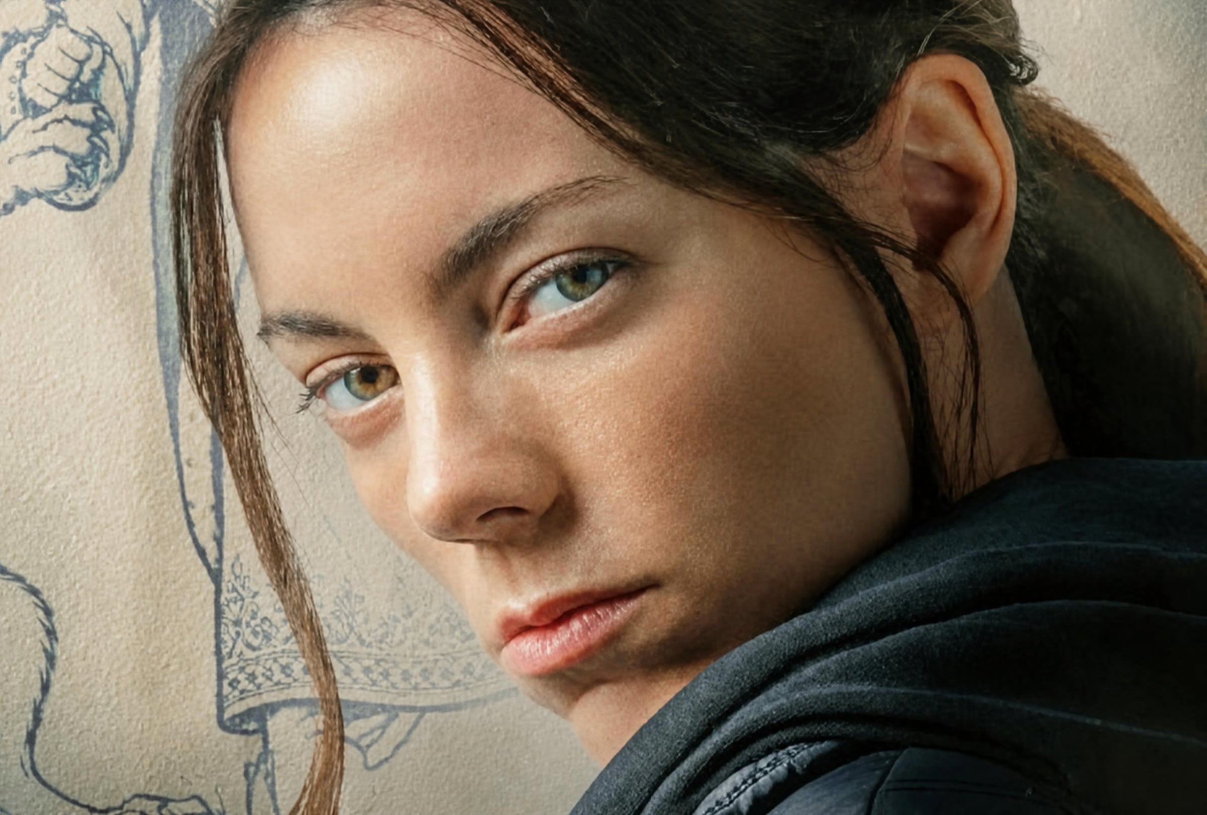 Vicky Luengo como Antonia Scott en "Reina Roja 2: Loba negra" (Foto: Amazon Studios)