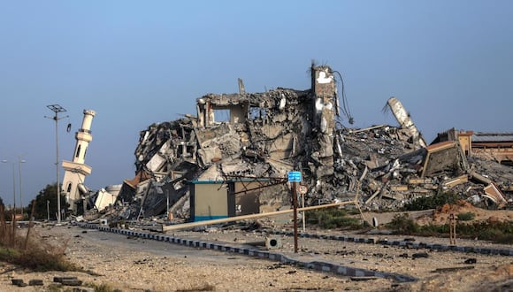 Ataques en la Franja de Gaza. (Foto: EFE)