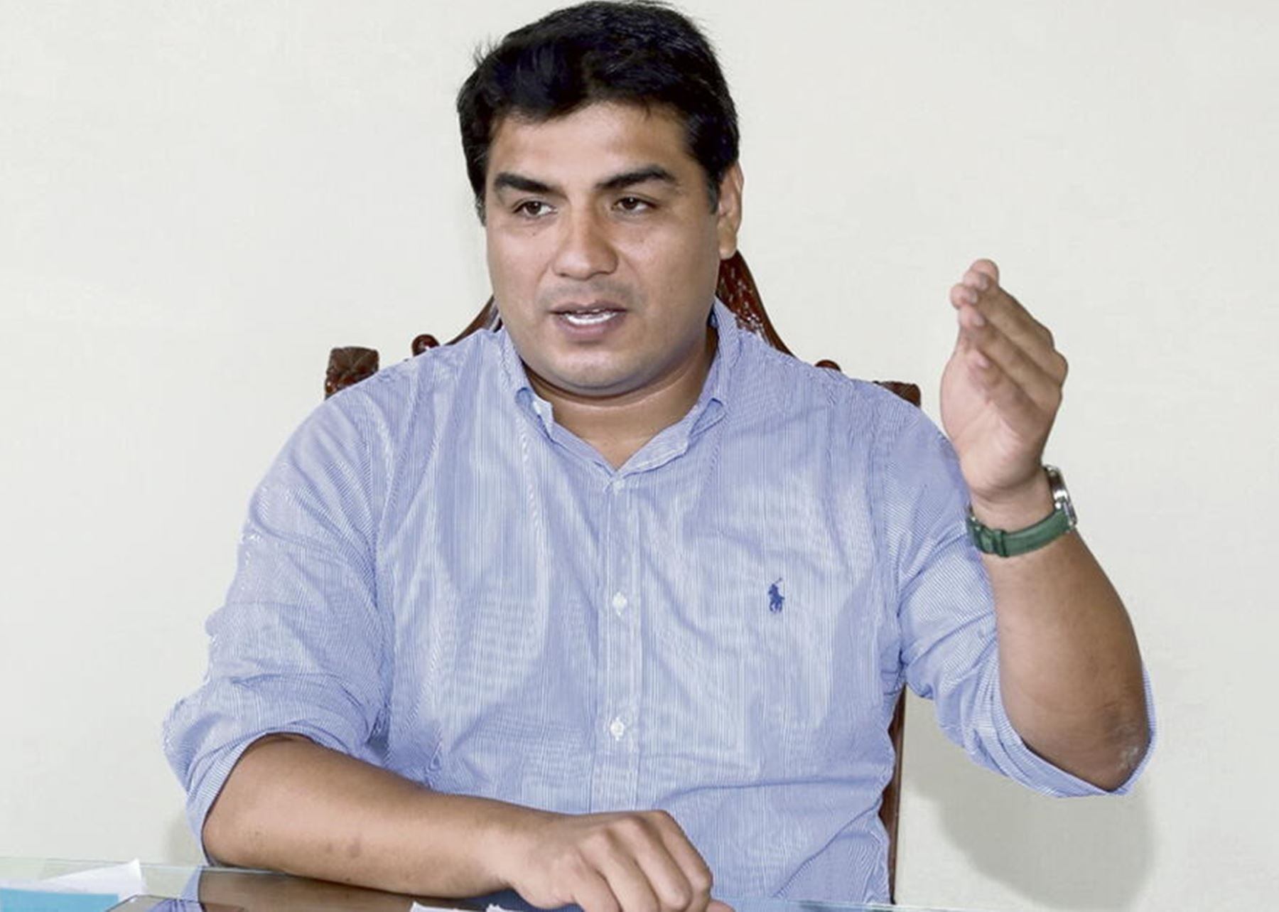 El nuevo alcalde de Trujillo Mario Reyna es el sucesor del suspendido Arturo Fernández(Foto: Andina)