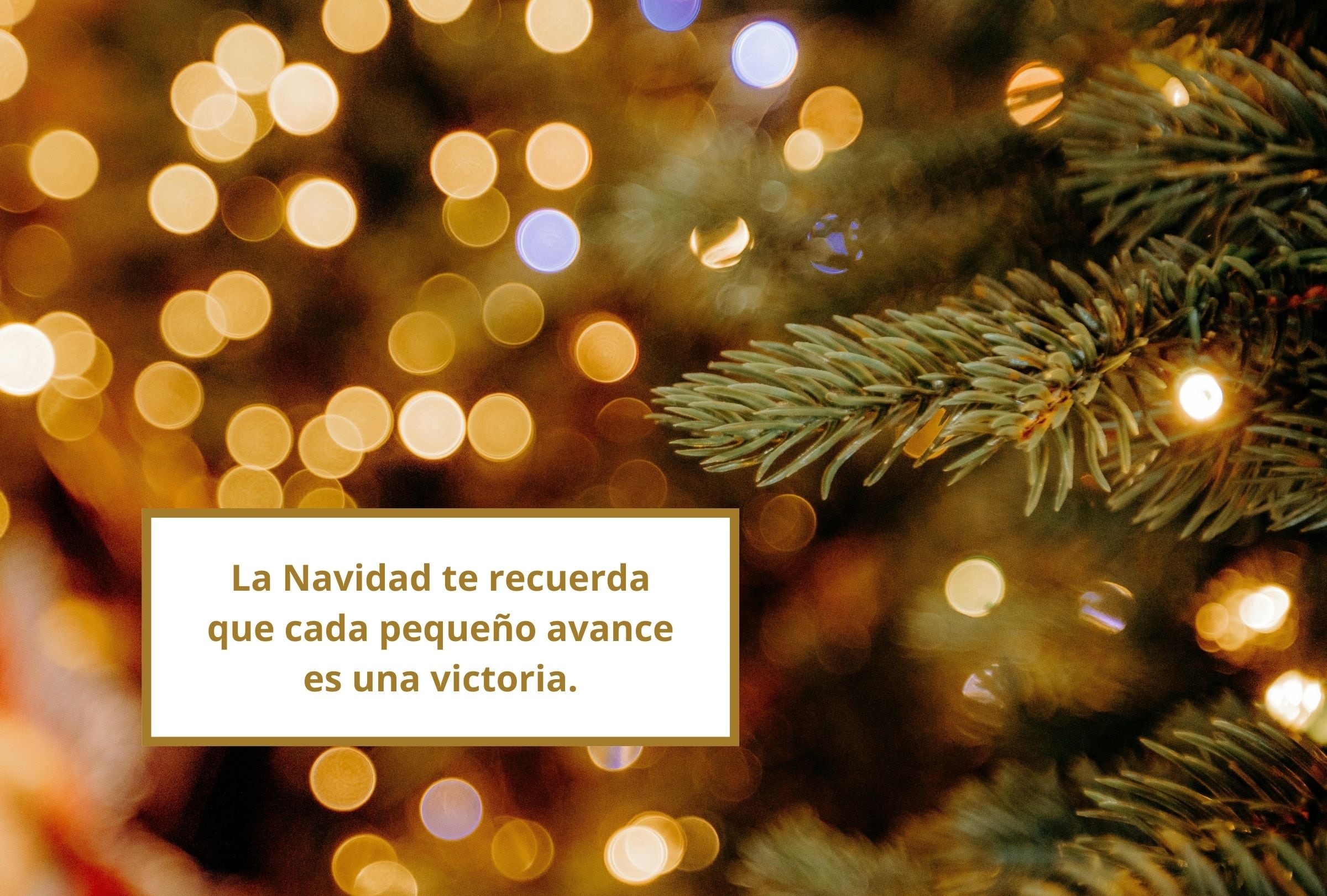 La Navidad te recuerda que cada pequeño avance es una victoria. (Foto: Composición Gestión Mix)