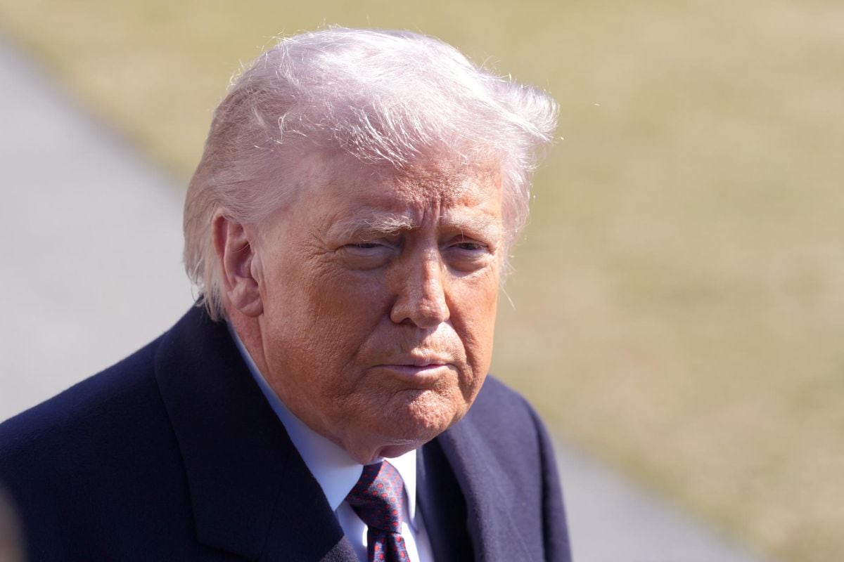 El presidente de EE.UU., Donald Trump, sostuvo que la operación militar contra Irán podría extenderse más allá de cinco semanas y aseguró que se mantendrá "el tiempo que sea necesario". Foto: EFE.