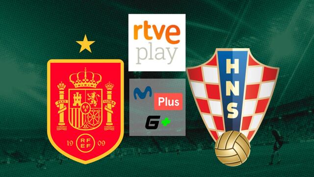 RTVE Play transmitió el partido España 3-0 Croacia (15/06/2024)