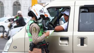 Más de 7 mil multas se han puesto en Lima por incumplir medidas de confinamiento 