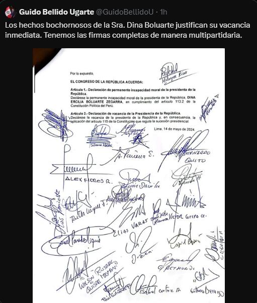 Moción de vacancia presidencial