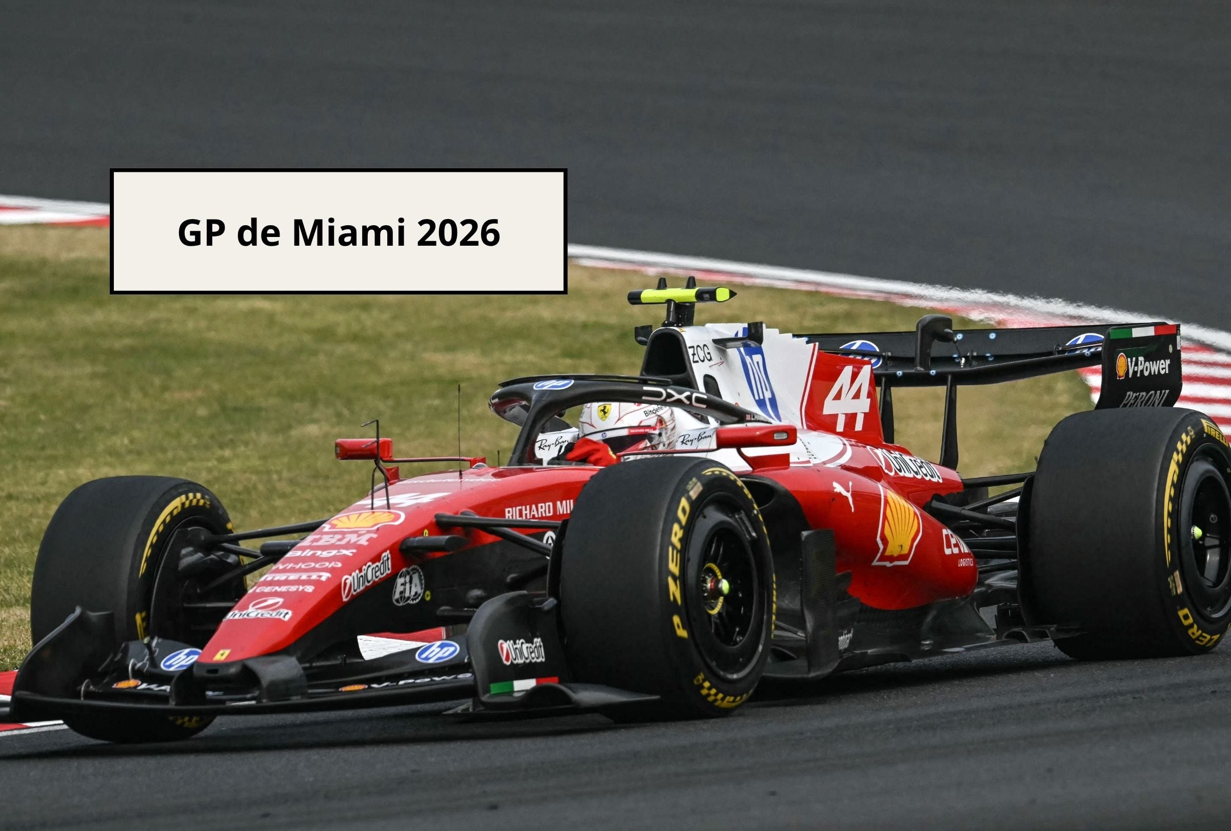 Revisa esta nota para que sepas cómo ver EN VIVO la carrera del GP de Miami 2026 por SKY Sports, SKY Plus y F1 TV. (Foto: ANDREW CABALLERO-REYNOLDS / AFP y Composición Gestión Mix)