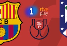 TVE La 1 HD y RTVE Play televisó el partido FC Barcelona 0-4 Atlético de Madrid por la semifinal ida de la Copa del Rey en México (12/02/2026)