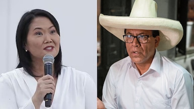 Debate presidencial Keiko Fujimori y Roberto Sánchez