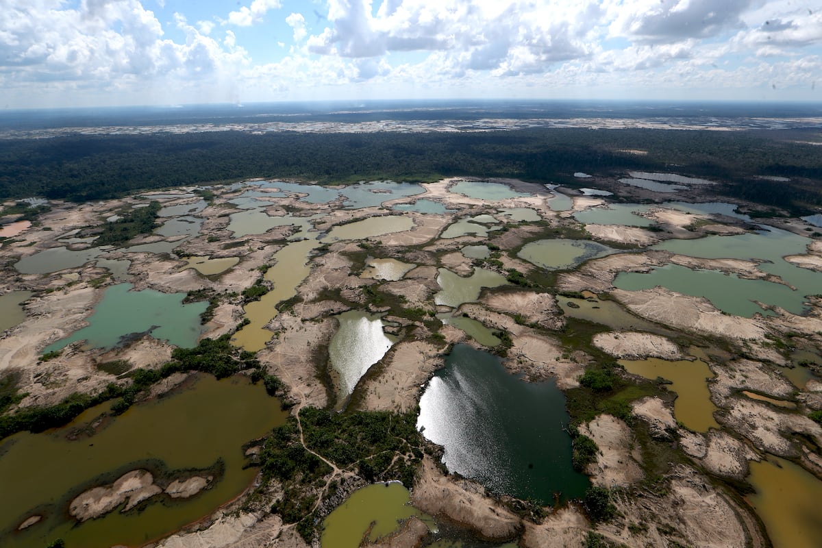 Minería ilegal viene depredando zonas en Madre de Dios. | FOTO: ALESSANDRO CURRARINO/GEC