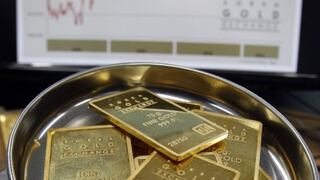 El oro cerró por debajo de los US$ 1,600