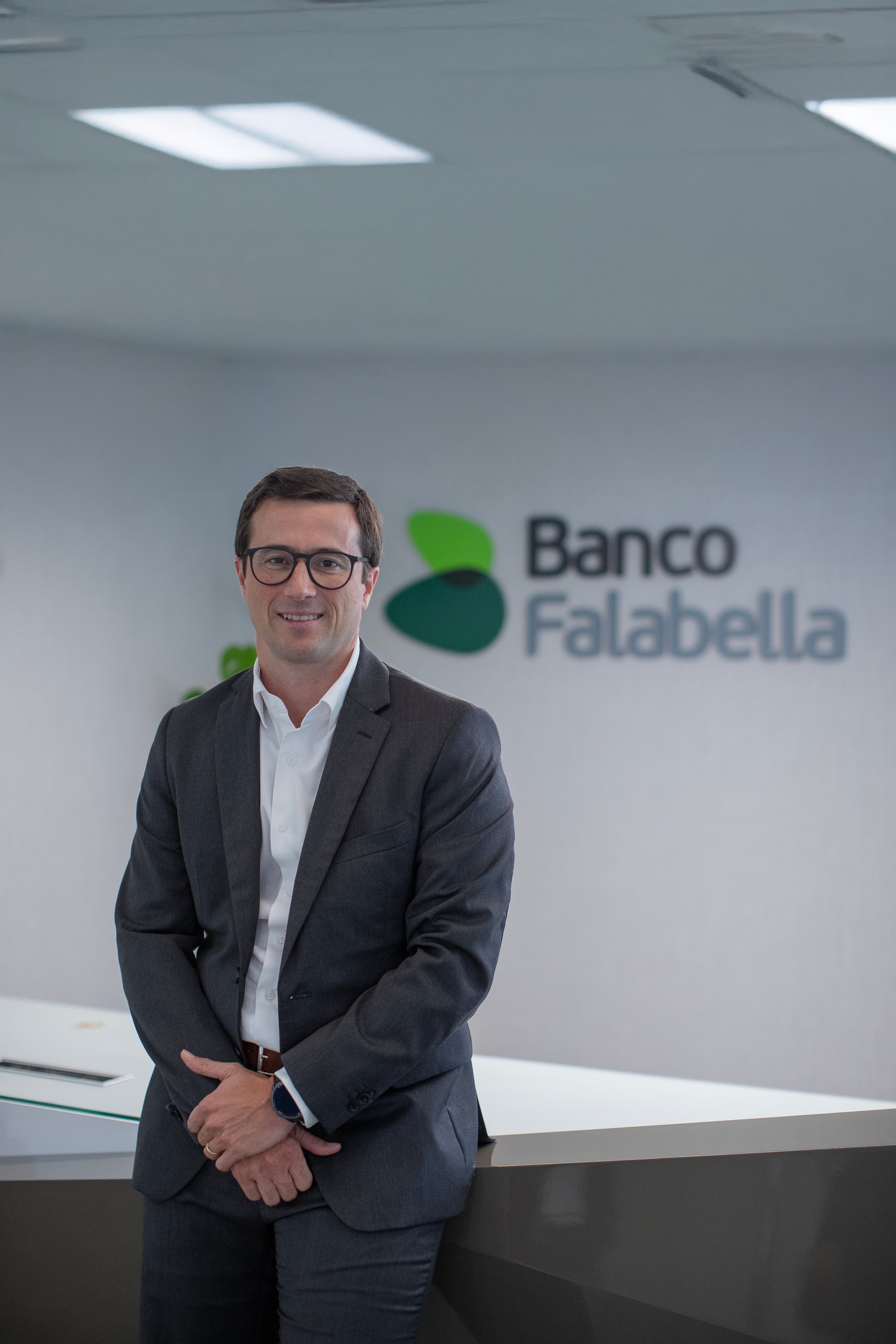 Matías Aranguren, CEO de Banco Falabella Perú. (Foto: Hugo Pérez)