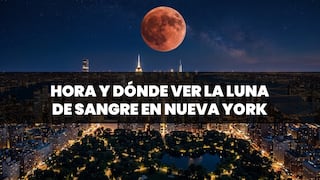 🔴 A qué hora empieza y cómo ver el eclipse lunar parcial con la Luna de Sangre este 27 y 28 de agosto en Nueva York