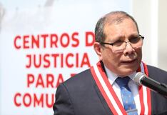 Presidente del Poder Judicial rechaza creación de comisión fiscalizadora de jueces y fiscales