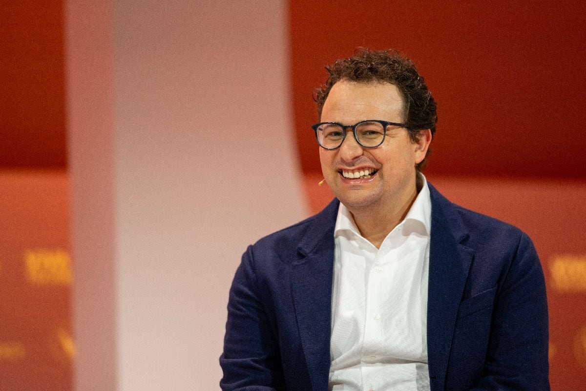 Dario Amodei. Foto: Benjamin Girette/Bloomberg