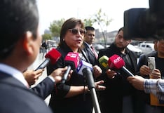 Delia Espinoza llega a la JNJ, donde se evaluará su destitución