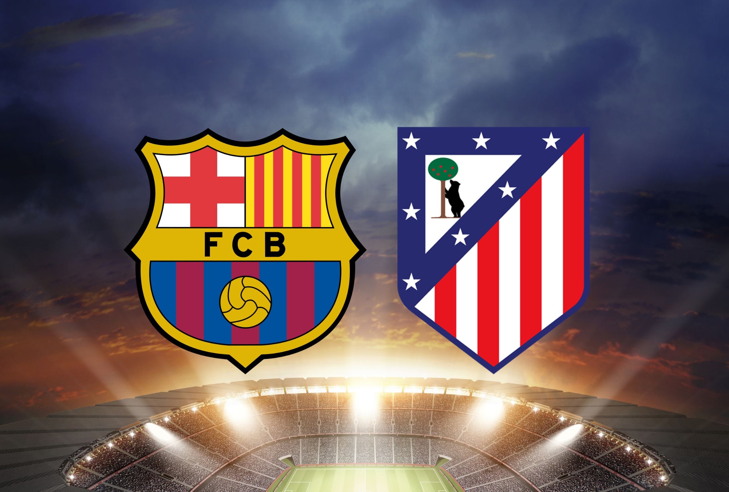 Revisa esta nota para que sepas a qué hora juega y qué canal transmite FC Barcelona vs. Atlético Madrid EN VIVO por la Champions League. (Foto: Composición Gestión Mix)