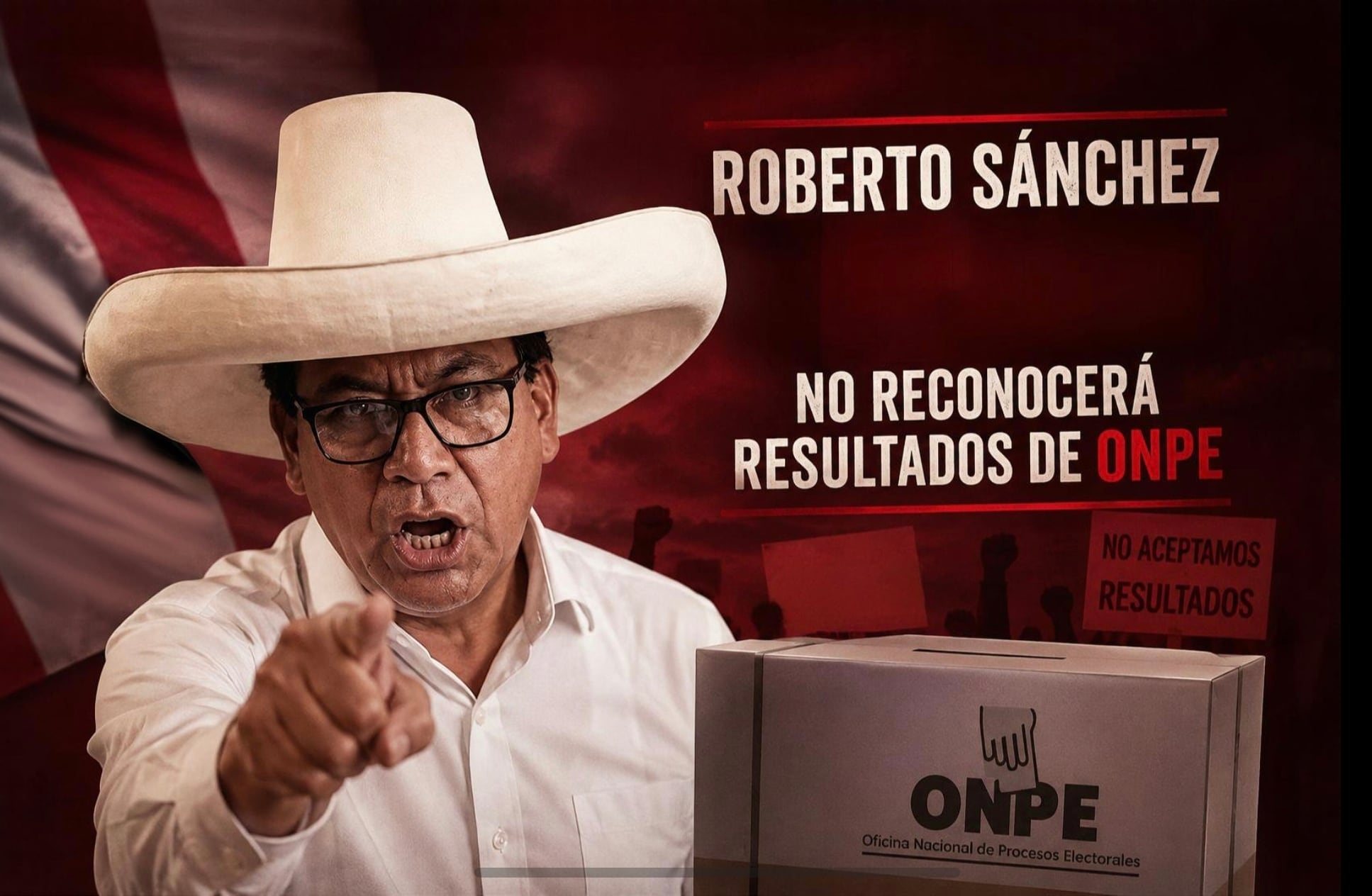 Roberto Sánchez. Foto composición para Gestión