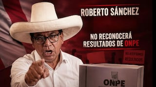 Roberto Sánchez retrocede y ahora anuncia que no reconocerá un eventual gobierno de Keiko Fujimori