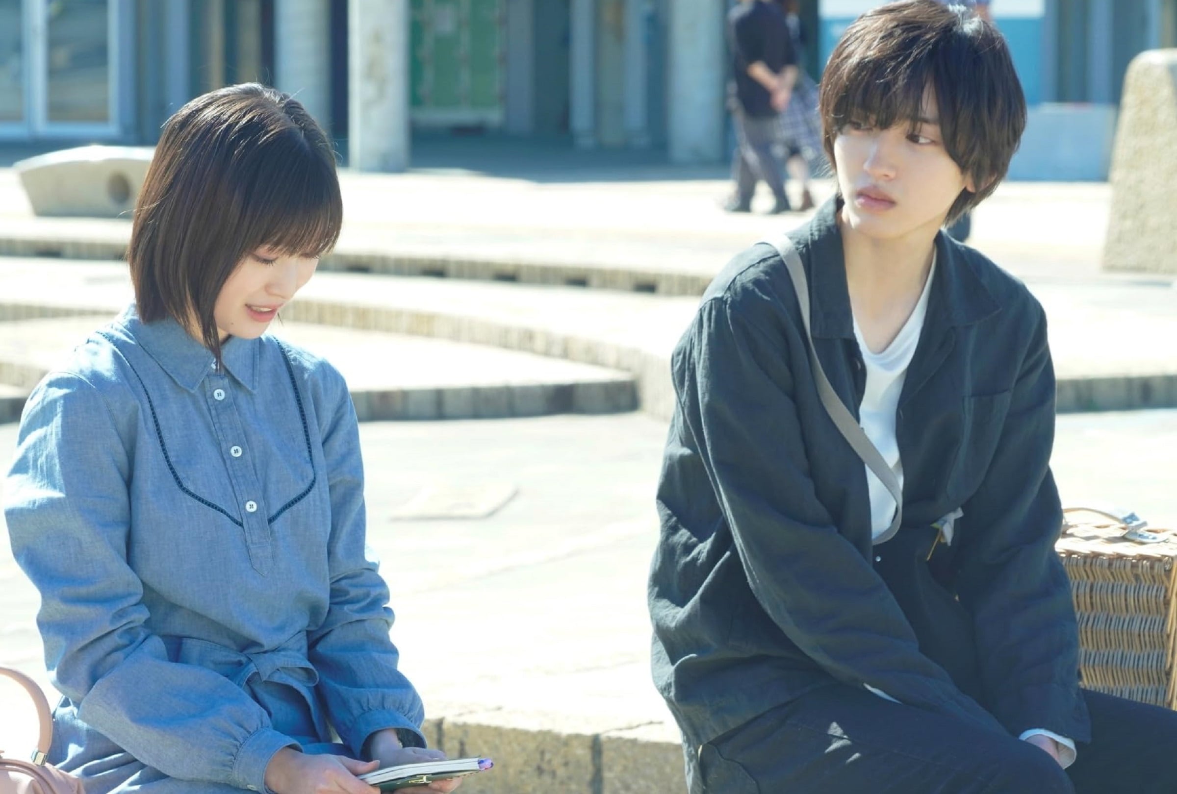 Maori Hino (Riko Fukumoto) y Toru Kamiya (Shunsuke Michieda) se enamoran en la película japonesa "Even If This Love Disappears From the World Tonight" (Foto: Toho Studios)