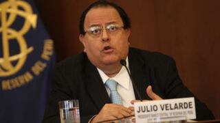 Julio Velarde: “No se observa salida de capitales del Perú tras turbulencia financiera”