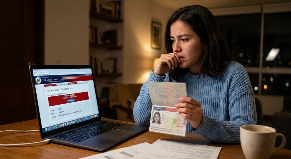 Una visa con fecha vigente no siempre puede utilizarse para viajar: las autoridades pueden cancelarla o revocarla antes de su vencimiento (Foto: Imagen creada por Gestión MIX usando Gemini)