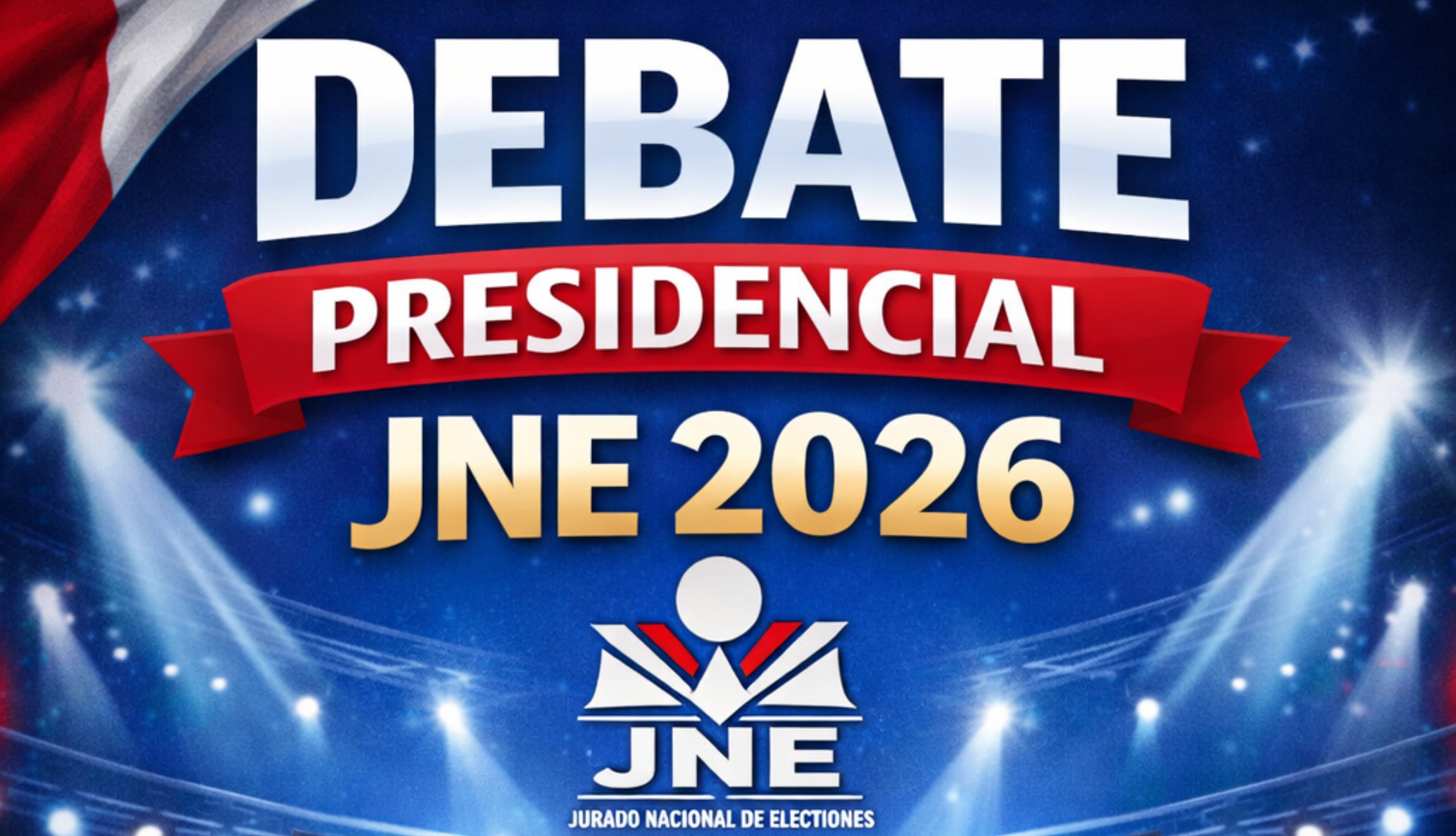 Revisa los canales de transmisión para ver el debate presidencial del JNE, que inicia este lunes 23 de marzo. Son 12 los candidatos los que expondrán sus planes de gobierno. (Foto: Imagen creada por Gestión Mix utilizando la IA de Chat GPT)