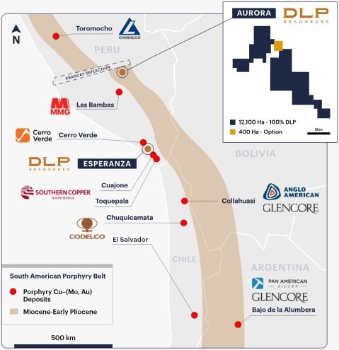 Proyecto Aurora. (Fuente: DLP Resources).