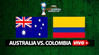 Australia vs. Colombia EN VIVO hoy - a qué hora y canal de TV para seguir hoy Mundial de Béisbol Sub-23