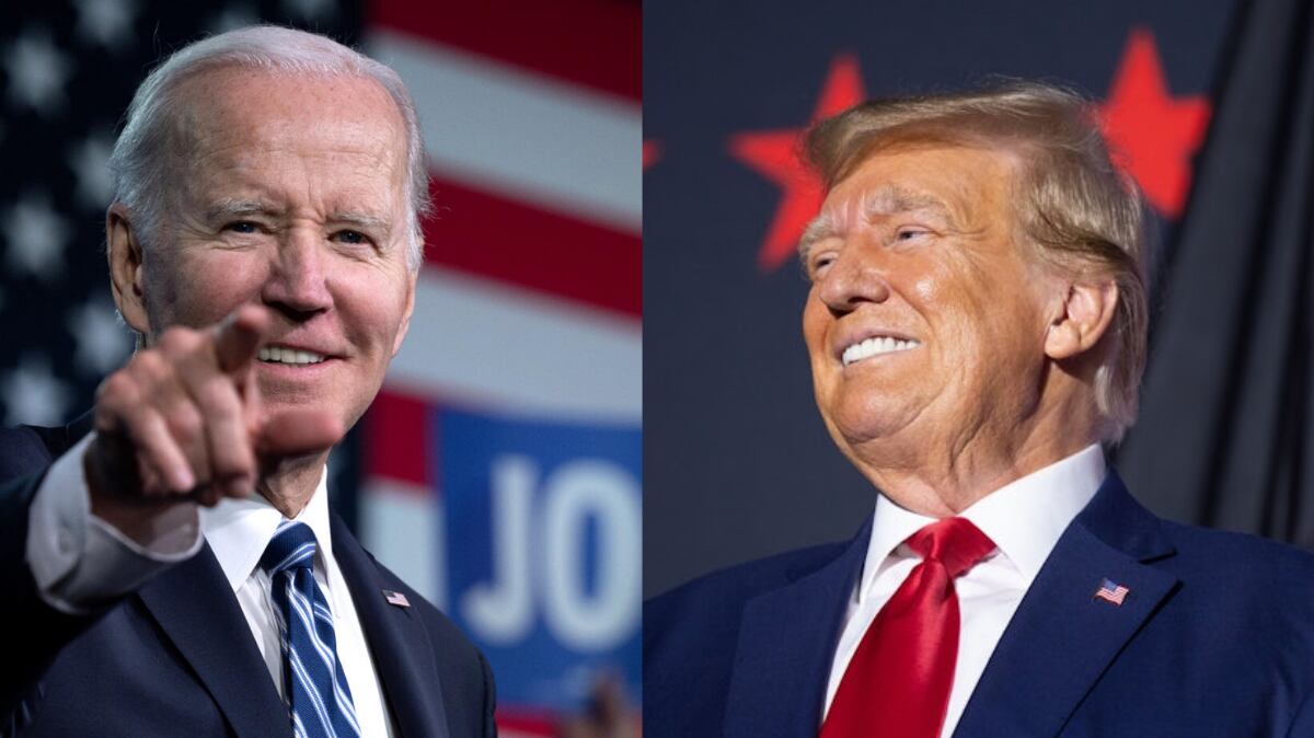 En fotografía Joe Biden y Donald Trump. (Composición: Diario Gestión)