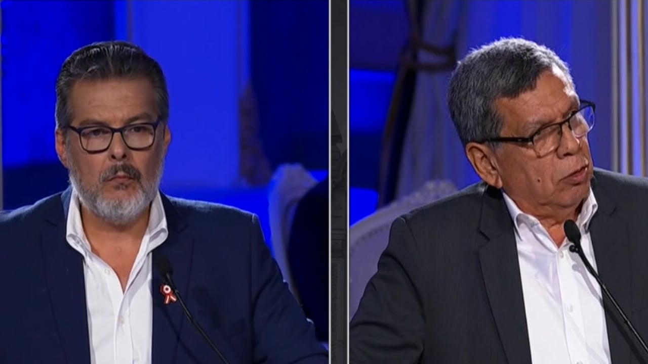 José Recoba debatión con Hernando Cevallos sobre salud. (Foto/Captura: Canal N)