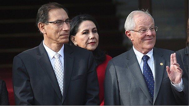 Martín Vizcarra y PPK. Foto: difusión