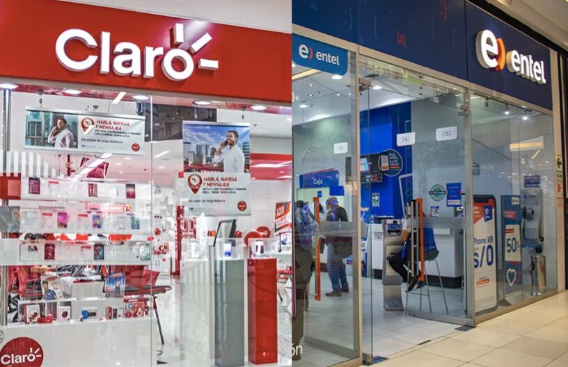 El caso se remonta a noviembre de 2024, cuando Entel denunció ante el Indecopi a América Móvil (Claro) por la presunta comisión de actos de competencia desleal en la modalidad de engaño. Foto: Andina