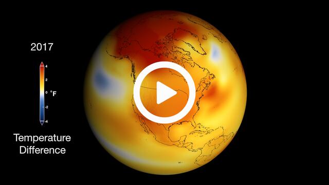 NASA: Temperatura aumenta 2ºC cada año en todo el mundo