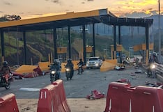 Explotan peaje en Colombia, un día después de la toma de mando de De la Espriella