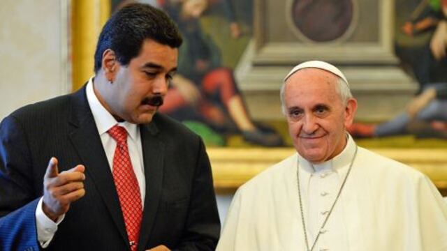 Maduro saluda disposición del papa Francisco a mediar en Venezuela