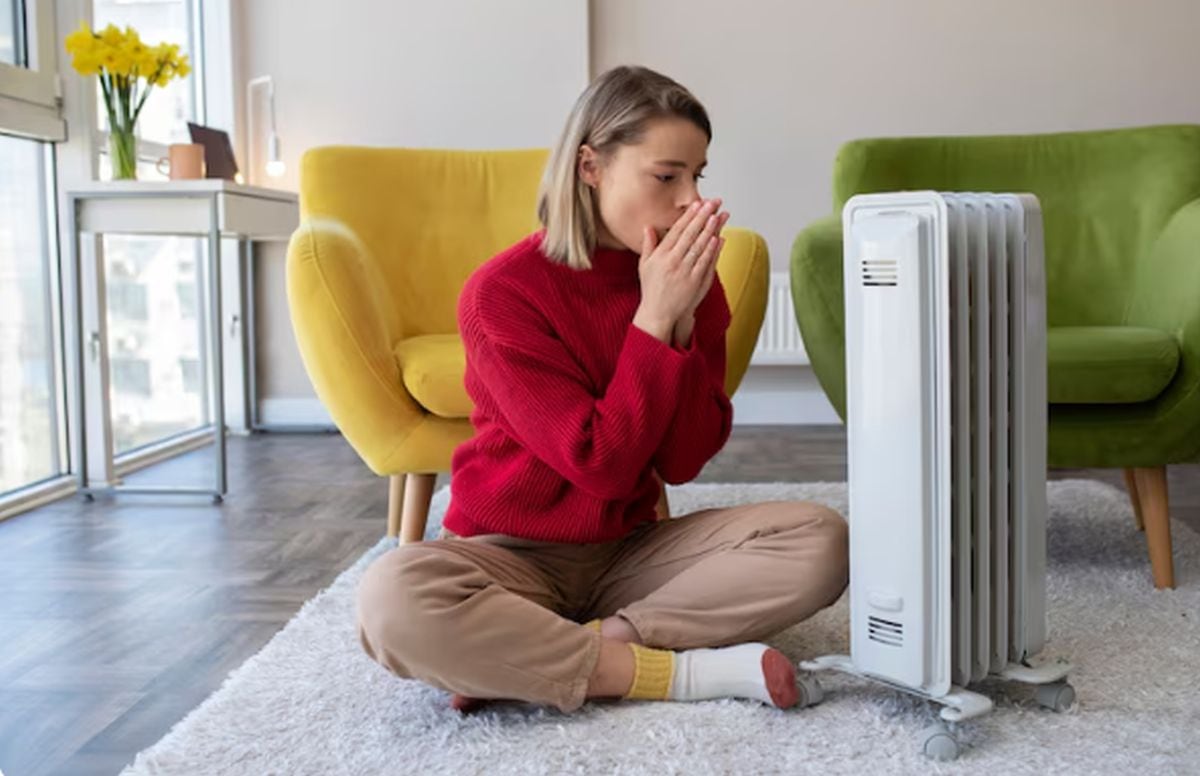 El frío polar convirtió a la calefacción en un servicio imprescindible, pero caro (Foto: Freepik)