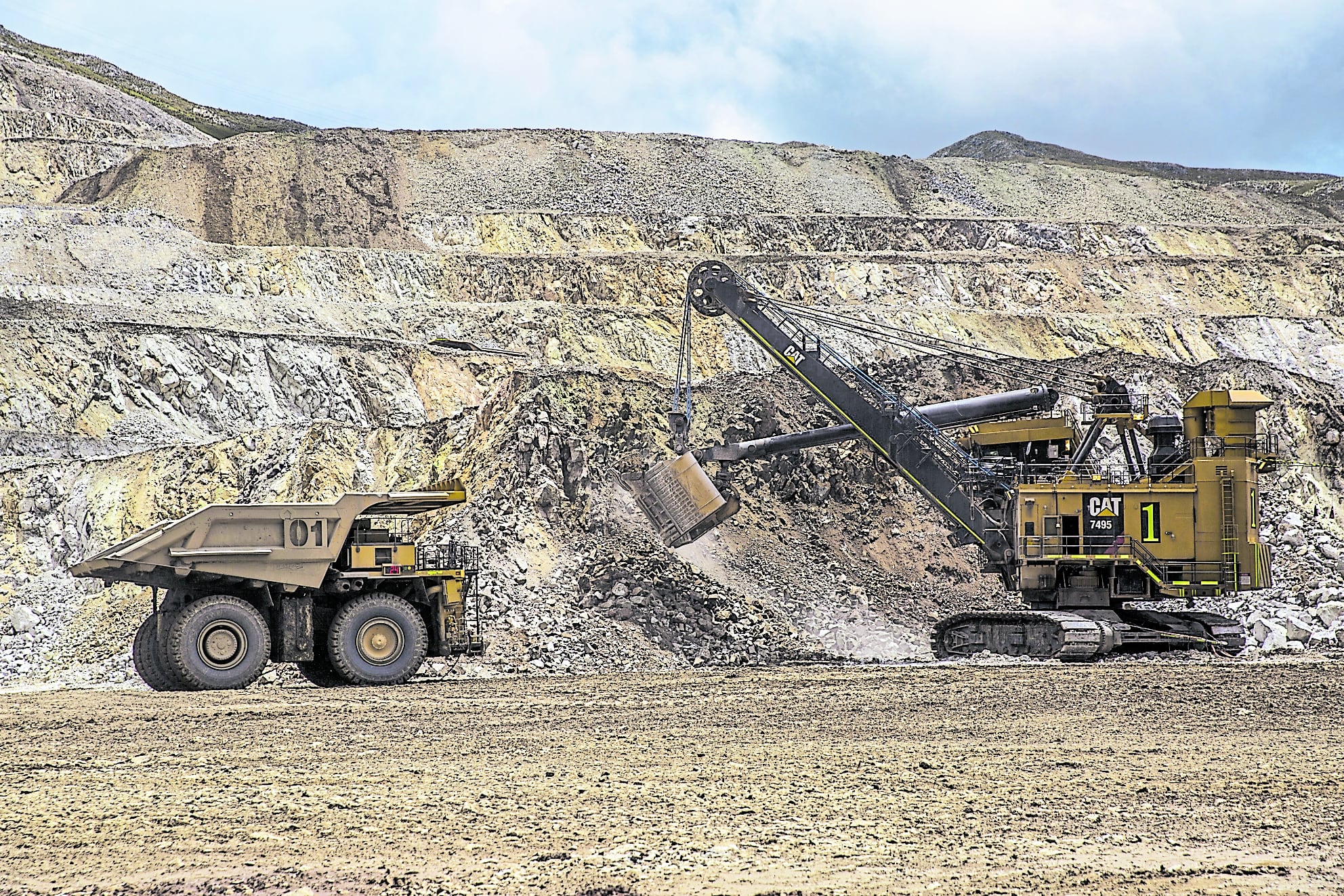 Minsur revela expectativa de inicio de producción de Mina Justa Subterránea, que operaría en simultáneo con la mina de tajo abierto Mina Justa, en Ica. (Foto: Bloomberg)