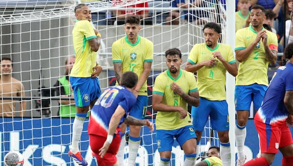 Estados Unidos y Brasil prometen ser protagonistas en sus respectivos grupos de la Copa América 2024. (Foto: AFP)