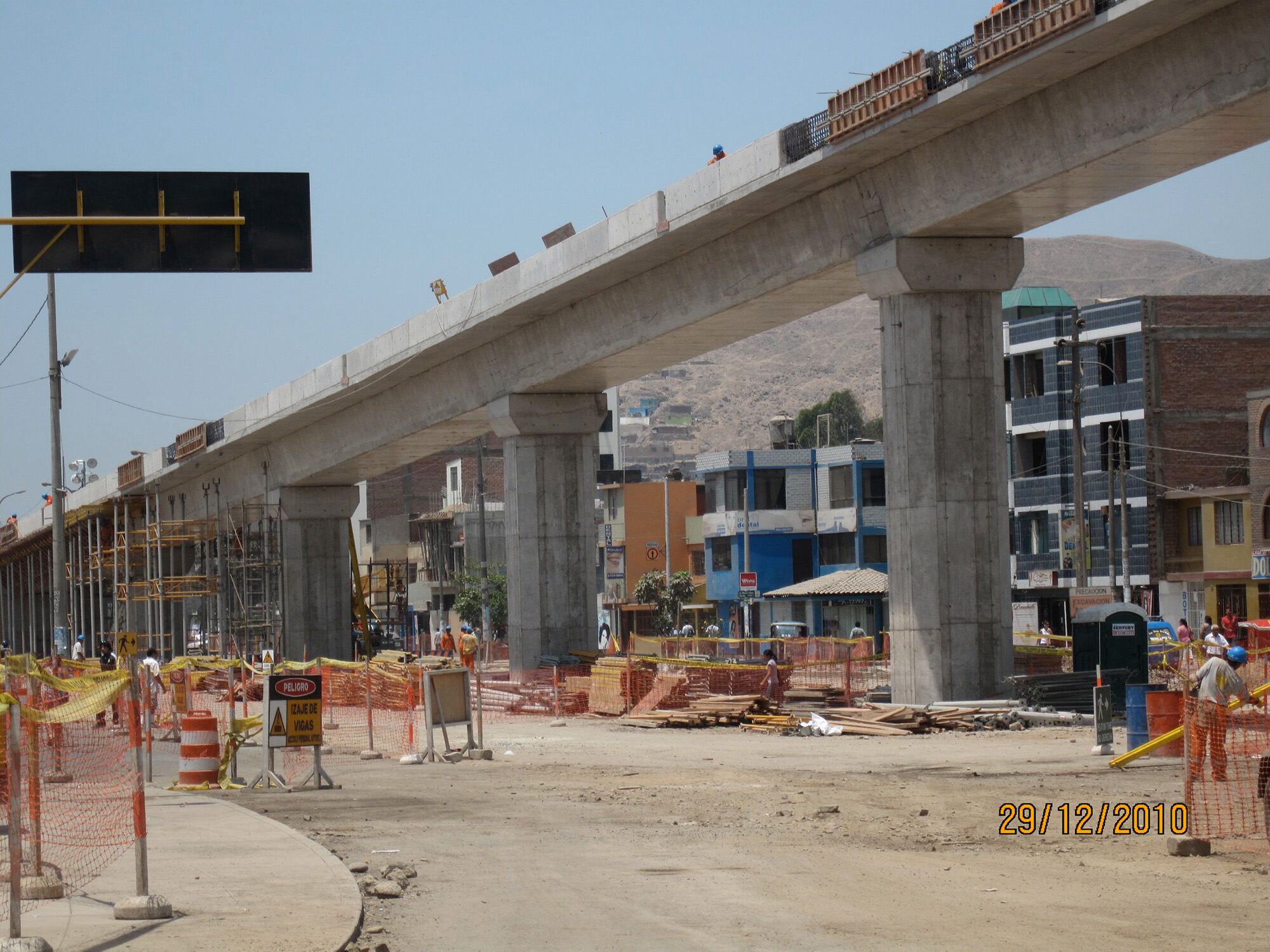 Viaducto Tren Eléctrico GCAQ ingenieros