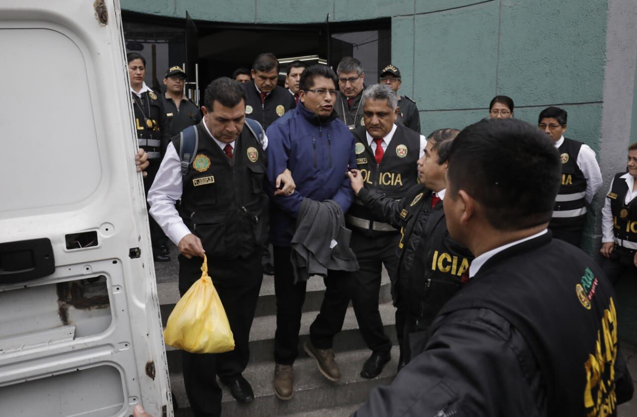 Esto permitirá que Aduviri Calisaya cumpla la parte pendiente de su condena en prisión, considerando que ya había estado privado de su libertad anteriormente. (Foto: Anthony Niño de Guzmán/GEC)