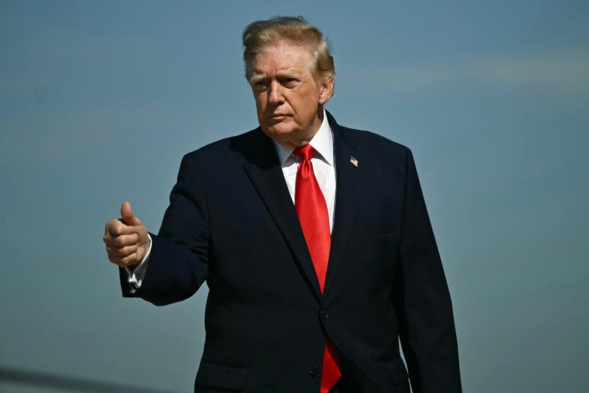 El presidente de Estados Unidos dijo que pensó que los hutíes “habían aprendido la lección hace un año” cuando Estados Unidos los bombardeó “sin piedad”. Foto: AFP